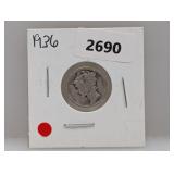 1936 90% Silv Mercury Dime