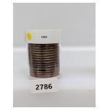 1983 Roll (20) JFK Half $1 Dollars