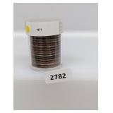 1971 Roll (20) JFK Half $1 Dollars