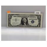 1957-B $1 Silver Certificate