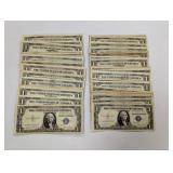 (75) $1 Silver Certificates