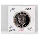 1977 PF Clad Ike $1 Dollar