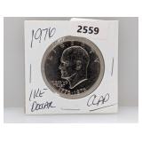 1976 Clad Ike $1 Dollar