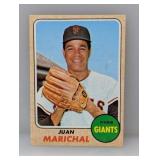 1968 Topps Baseball Juan Marichal HOF 205