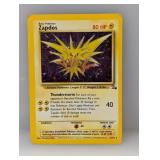 Pokemon 1999 Zapdos Holo 15 *DMG