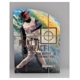 2000 Skybox Ken Griffey Jr Point of Impact Die Cut