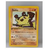 Pokemon 2000 1st Edition Mankey 61