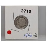 1956-D 90% Silv Roos Dime