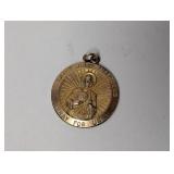 12k GF St. Jude Thaddeus Pray For Us Pendant