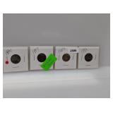 (4) Mixed Date Indian Head Pennies