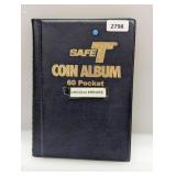 Safe T Coin Album w/Lincoln Error Cents