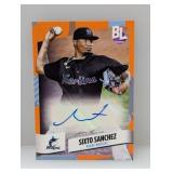 2024 Sixto Sanchez Topps BL Electric Orange Auto