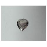 .925 Sterling Silver Heart Locket Pendant
