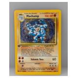 Pokemon 1999 1st Edition Machamp Holo 8 *HP