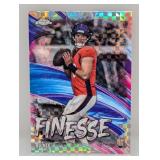 2024 Topps Chrome Bo Nix RC Finesse Xfractor F-4