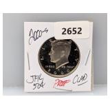 2000-S PF Clad JFK Half $1 Dollar