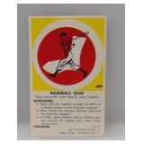 1968-70 Fleer Logo Quiz White Sox Stain/Corners