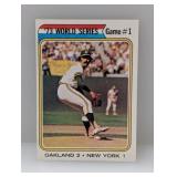 1974 Topps 1973 WSG #1 Reggie Jackson,etc 472