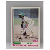 1982 Topps Rickey Henderson #610