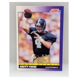 1991 Score Rookie #611 Brett Favre Corners