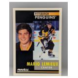 1991- 1992 Pinnacle Mario Lemieux #1