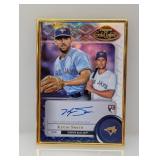 2022 Topps Gold Label Framed Auto Smith Auto RC