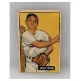 1951 Bowman Early Wynn HOF Crease/Corners/Edges