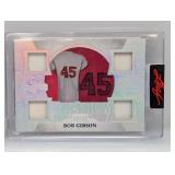 2025 Leaf Quad Bob Gibson Relic SP 19/35 #5 Sealed