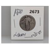 1926 90% Silv Liberty Quarter