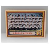 1957 Topps Kansas City Athletics Edge/Corner/Stain