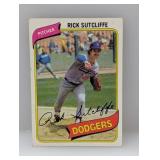 1980 Topps Rick Sutcliffe RC #544 Corners/Edges