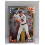 1988 Topps Sticker Sandberg Mike Scott Surface