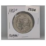 1902-O 90% Silv Morgan $1 Dollar