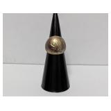 .925 Sterling Silver Signet Ring Sz 4