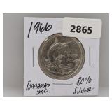 1966 80% Silv Bahamas Fifty Cents