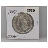 1896 90% Silv Morgan $1 Dollar