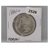 1884-O 90% Silv Morgan $1 Dollar