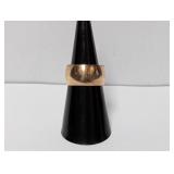 Gold Filled Wide Band Sz 6.5