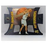 1997 Presspass Die-Cut Tim Duncan RC #36 Crease