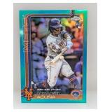 2025 Topps Ch Angel Acuna RC /299 Teal Raywave