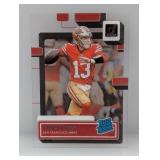 2022 Donruss Rated Rookie Clear Brock Purdy Rookie