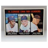 1967 Topps FRANK ROBINSON/KILLEBREW/POWELL Stain
