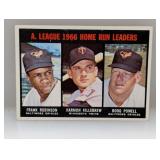 1967 Topps ROBINSON/KILLEBREW/POWELL Edge/Corner