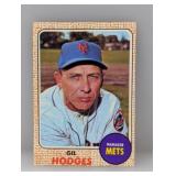 1968 Topps Baseball Gil Hodges HOF 27