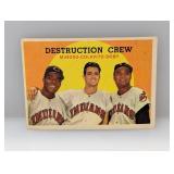 1959 Topps Colovito/Minoso/Doby Surface/Corners