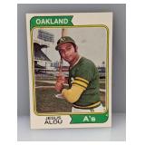 1974 Topps Jesus ALOU Rare no outfield 654 Stain