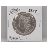 1878-S 90% Silv Morgan $1 Dollar