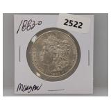 1883-O 90% Silv Morgan $1 Dollar