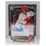 2025 Yairo Padilla Bowman Chrome Auto 1st Cpa-Yp