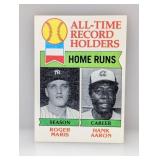 1979 Record Holders Roger Maris/Hank Aaron Edges